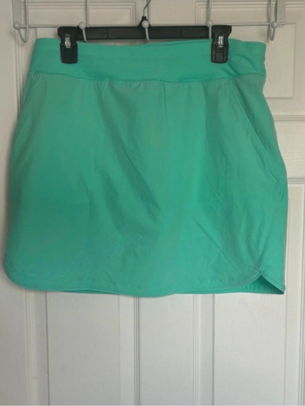 New Lands End Board Skirt with attached shorts & pockets Island Aqua size 12
